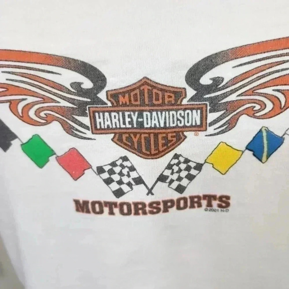 Harley Davidson Vintage Motorsports. Tank Size Large - Picture 7 of 9